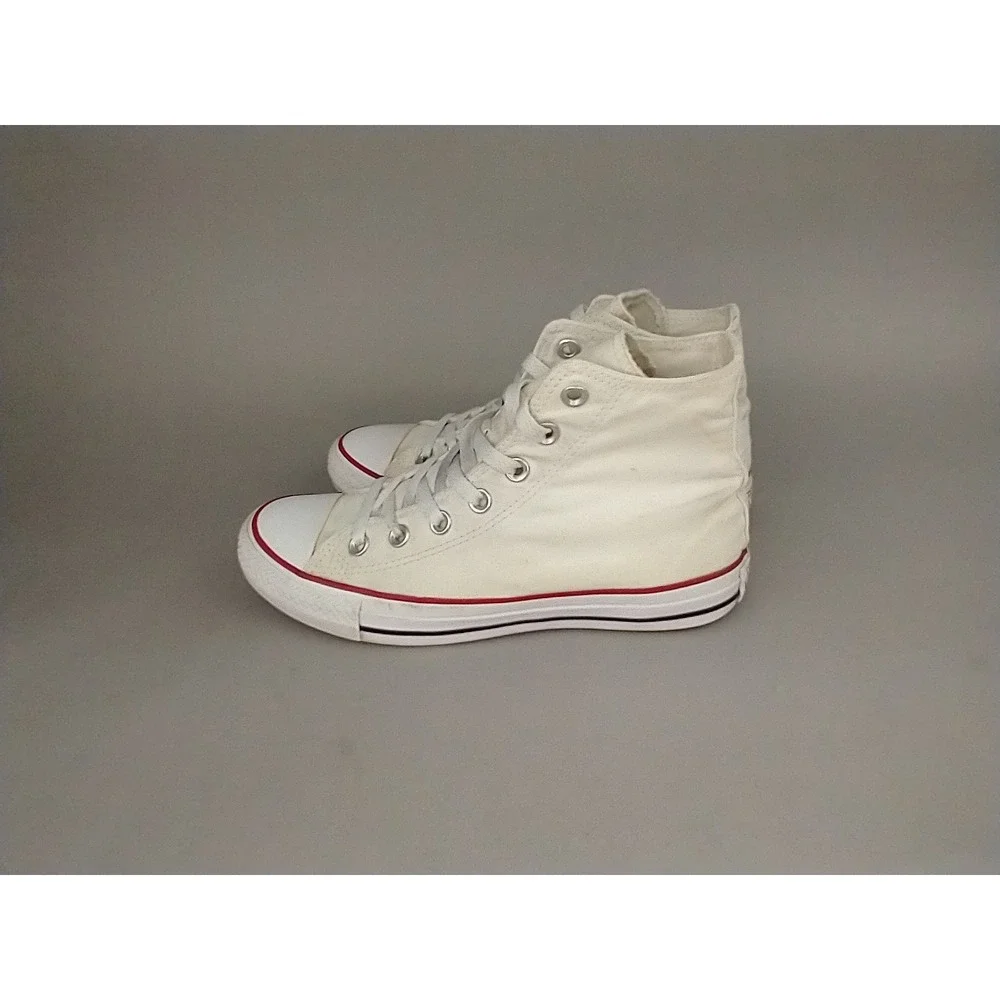 Converse Shoes Womens 7 Mens 5 Chuck Taylor All Star Hi-Top Sneakers White M7650 - Picture 9 of 11